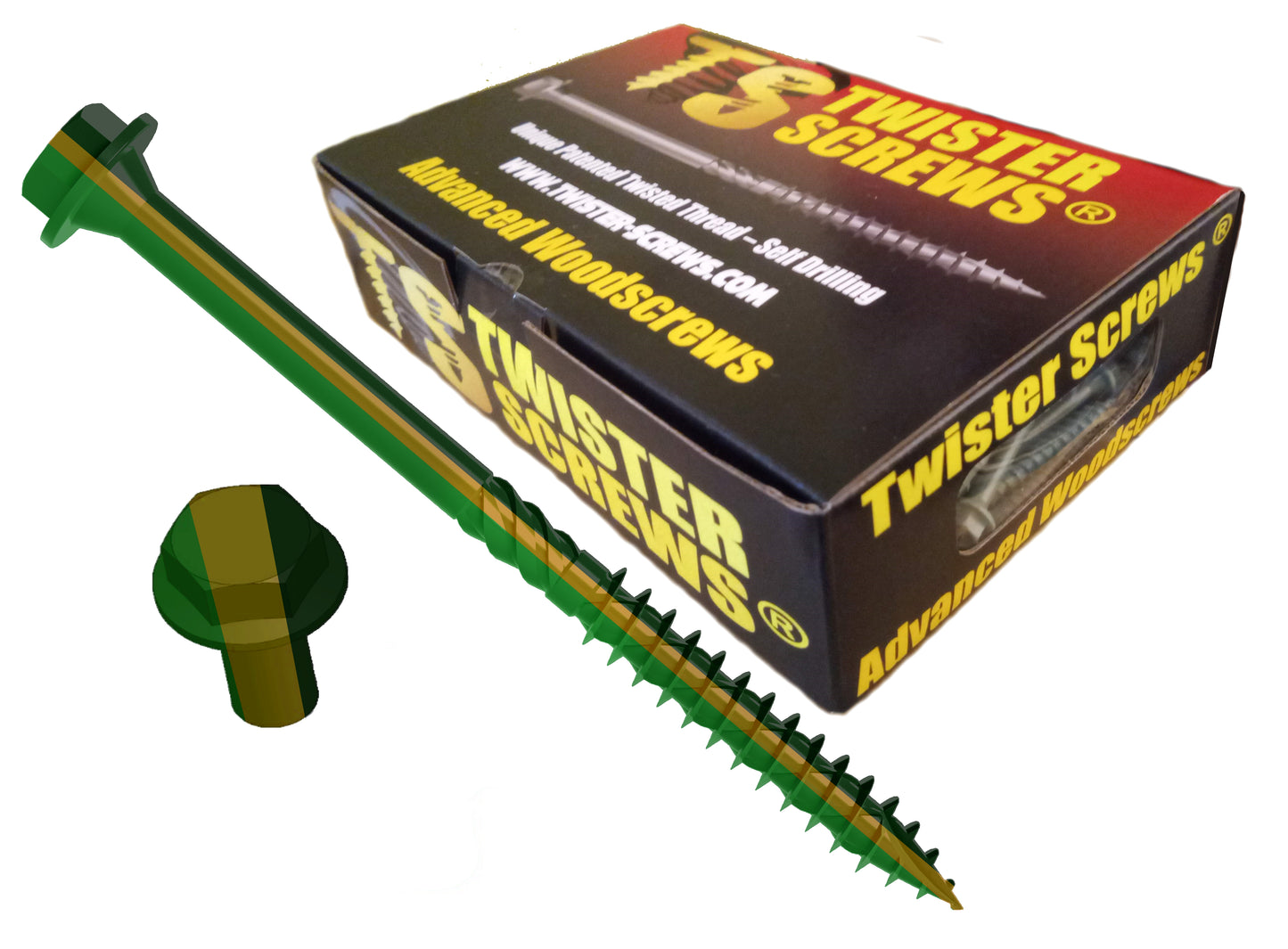 Twisterscrews Hexdrive Screws