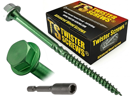 Twister screws Hexdrive
