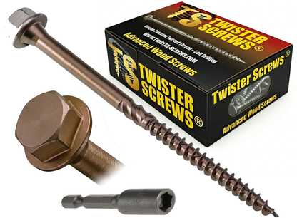 Twister screws Hexdrive